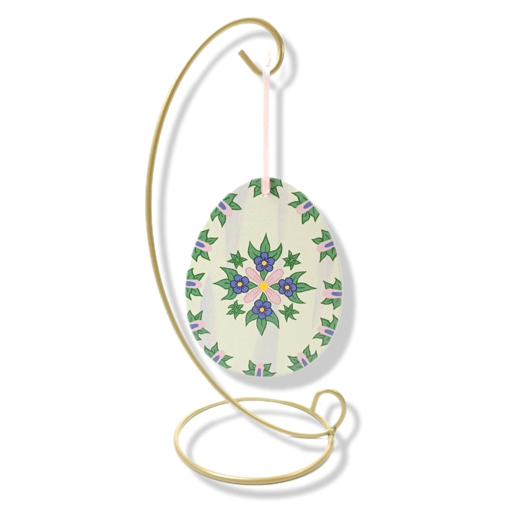 Egg hanger - Floral motif