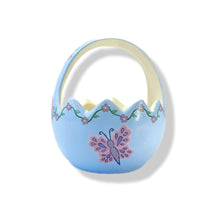 Ceramic Mini Easter Basket - Butterfly design