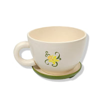 Tea cup planter - Daffodil design