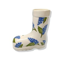 Welly boot planter - Lilac design