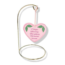 Ceramic Heart Hanger - 2 colour options available