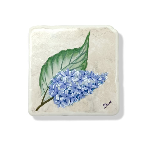 Tile Coaster - Lilac design