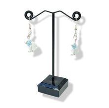 White Bunny Earrings - 2 colour options