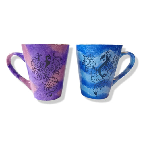 Dragon Mugs - 2 colour options