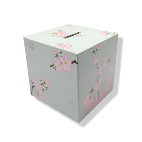 Money Box - Cherry blossom design