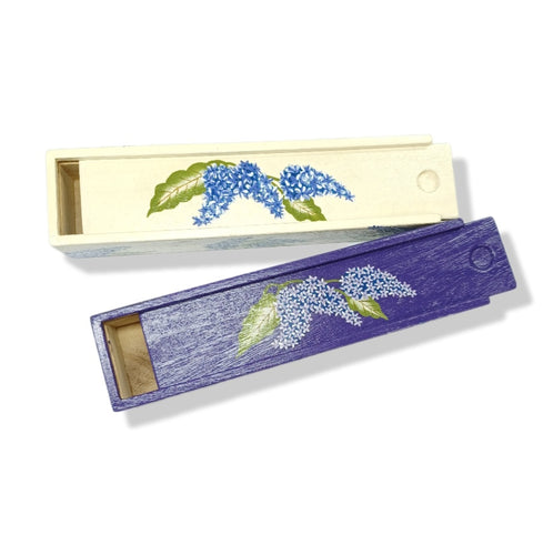 Pencil Box - Lilac design