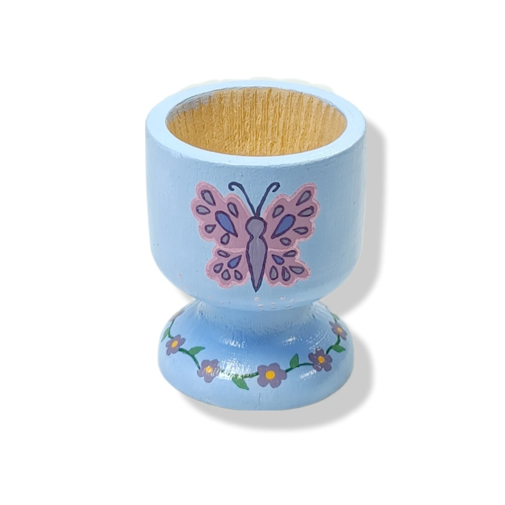 Egg cup - Butterfly design