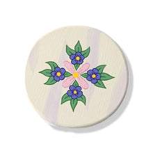 Coaster - Floral motif