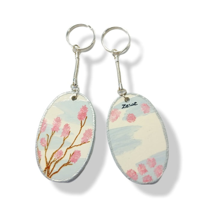 Key Ring - Cherry blossom