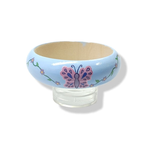 Wood Bangle - Butterfly design
