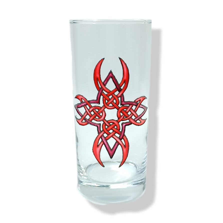 Highball glass - Celtic design