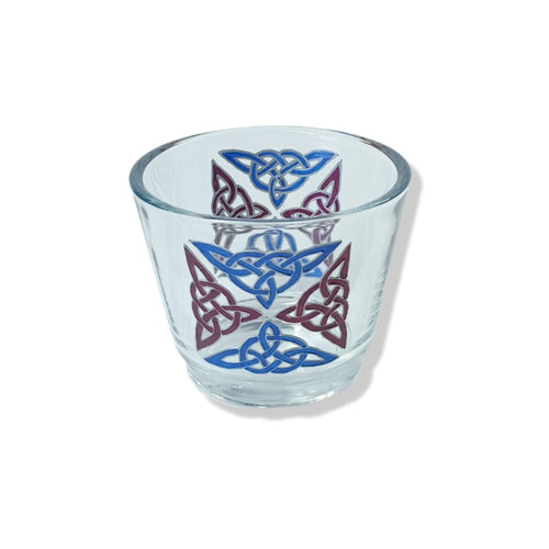 Tea light holder - Celtic design