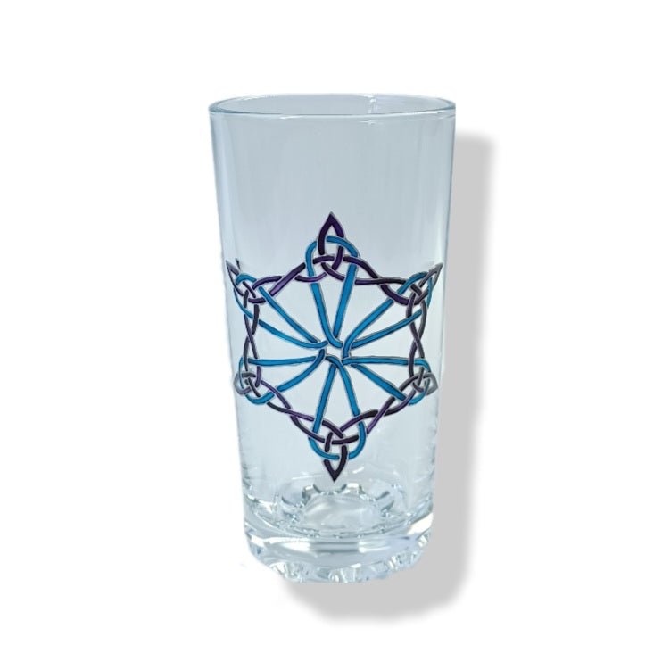 Highball glass - Celtic design