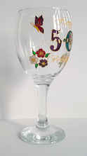 Birthday Glass - Gold tone