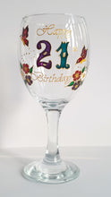 Birthday Glass - Gold tone