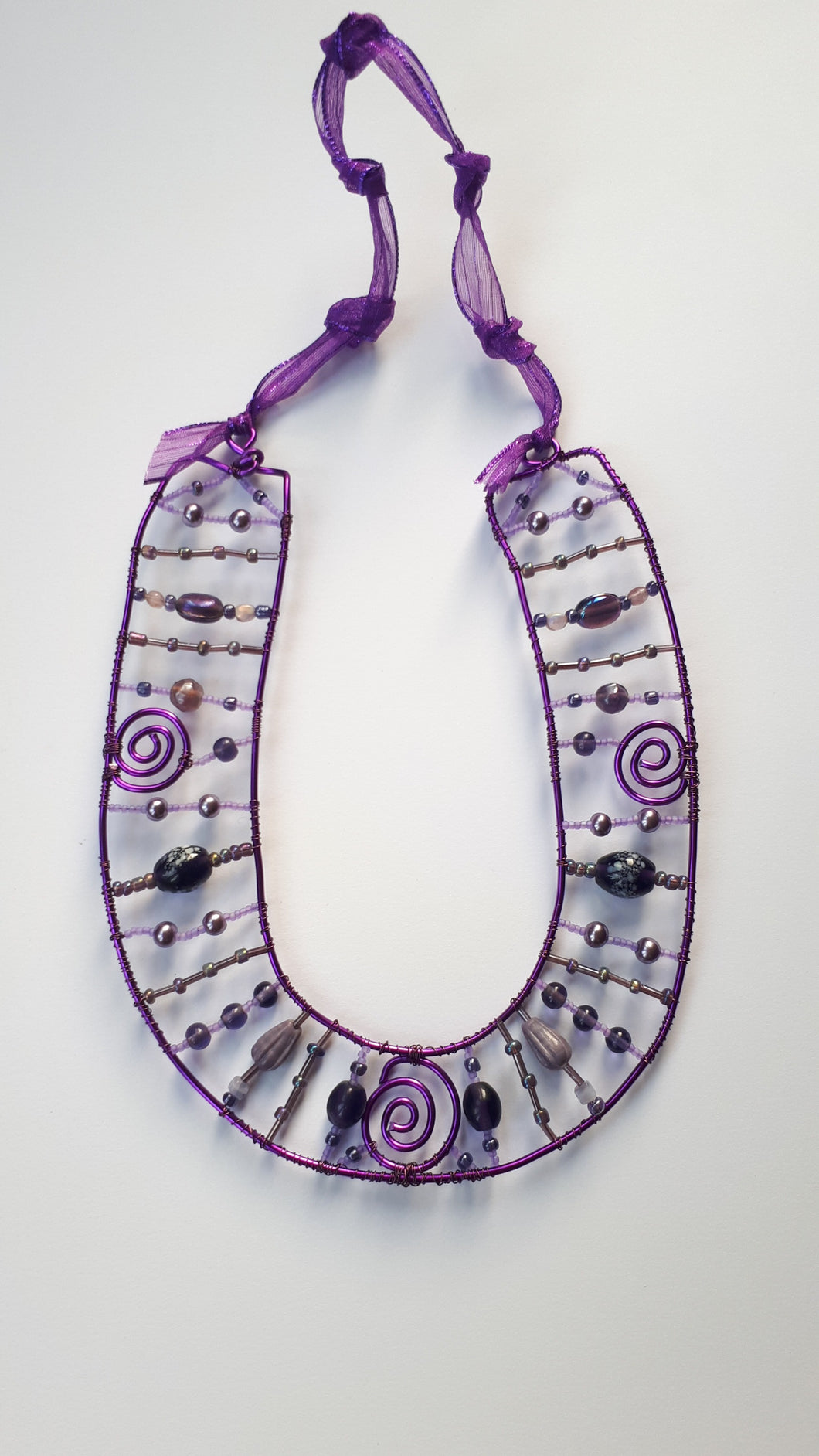 Horseshoe Wall Hanger - Purple